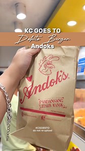 Andoks Dokito Burger - Masarap ba? Taste test and Review #fyp #kcgoesto #andoks #dokitoburger #foodieph #foodie #food | KC Goes To
