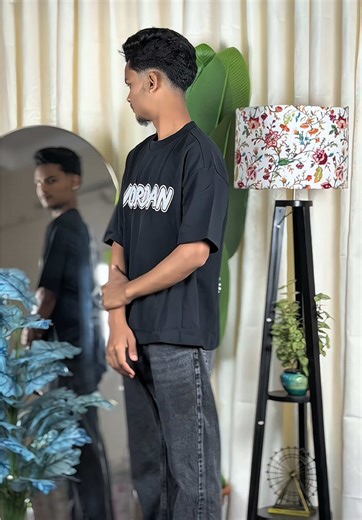 Jordan Droop Shoulder Back Print Tee - Dare to Wear