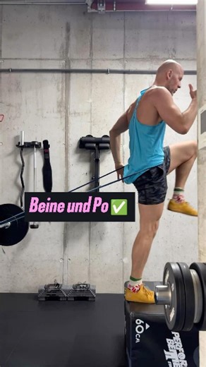 Banded Step Ups: Mehr Gluteus & Stabilität einfach umgesetzt 🔥 #glutes
