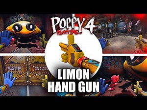 Poppy Playtime: Chapter 4 - Limon Hand Gun (Mod Showcase)