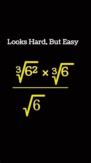 Can you simplify this radical expression? 🧠#maths #mathproblem #mathstricks