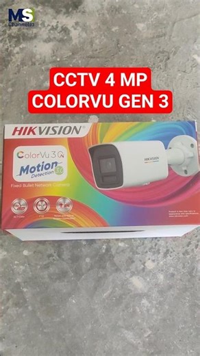 CCTV Outdoor 4MP Hikvision | ColorVu Gen 3 Full Color