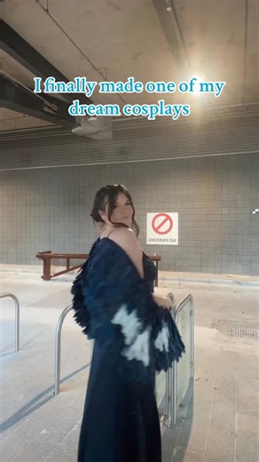 Amy🩵 | So happy with how this cosplay turned out. I’ve been wanting to do Katniss’ mockingjay dress for so long and finally I decided I’d make it!... | Instagram