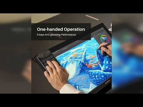 Review: HUION Keydial Mini Bluetooth Programmable Keypad with Dial 5 Keys Anti-ghosting 18 Cus...