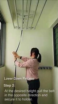 Laundry Rack Operating Instructional Video