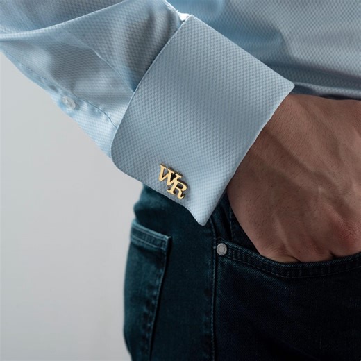 Cufflinks for Men, Minimal Handmade Cuff Links, Wedding Groom Gift, Personalized Men's Jewelry - Etsy