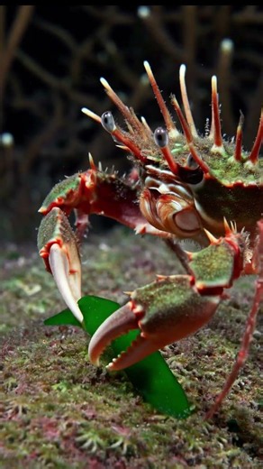 Decorator Crab Builds the Perfect Living Camouflage