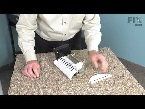 Whirlpool Refrigerator Repair – How to replace the Ice Maker Shutoff Arm