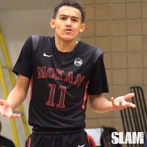 169K views · 2.3K reactions | Is Oklahoma's Trae Young the next Steph Curry? Seriously though, he's leading the NCAA with 29 PPG, 9 APG, and 4 RPG, and he's making it look way too easy. This is from the summer of 2016 when he led Mokan Elite to the EYBL Peach Jam Championship.  | SLAM | Facebook