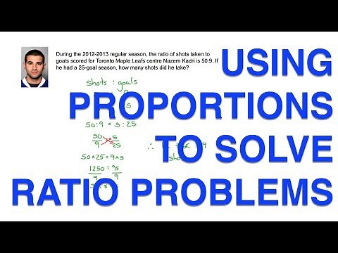 How to Solve Ratio and Proportion Problems