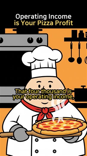 Operating Income is Your Pizza Profit #stocks #finance #investing