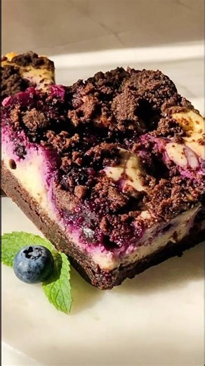 Creamiest blueberry dessert ever 😍 #parisaspantry #easyrecipe #recipe #blueberryrecipe
