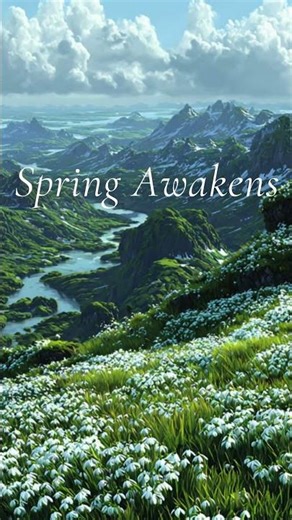 Spring Returns to the Highlands 🌿 #celticmusic #groundingmusic #celticfantasy