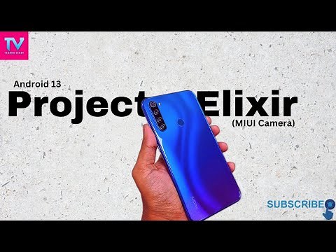 How to Install custom rom in Redmi Note 8|8T Project Elixir Android 13