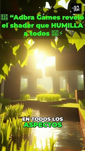 Astralex Shaders: ¡Minecraft Luce INCREÍBLE! (Nuevo Shader) #shorts