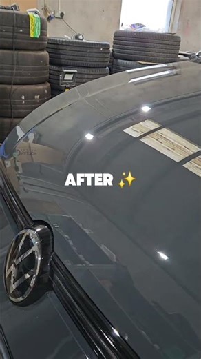 ✨This bonnet was covered in scratches and swirl marks…Subscribe for more 🚗💎#Shorts