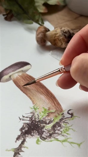 Kristine Rapohina | Watercolor artist and instructor on Instagram: "Ever feel like you’re waiting for the “perfect” moment to finally sit down and paint? 🎨 If the quiet, detailed world of watercolor is your vibe, you’re exactly where you need to be. Starting can feel like the hardest part, but there’s a lot of calm and clarity waiting on the other side of that first brushstroke. As a watercolor artist and instructor, I love breaking the creative process into steps that feel approachable and rea