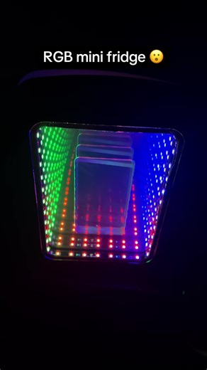 Cute RGB Mini Fridge for Gaming Setup