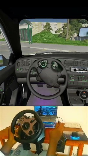 Volkswagen MK3 🚗Realistic BeamNG Drive roleplay with steering wheel gameplay#BeamNGDrive#Volkswagen