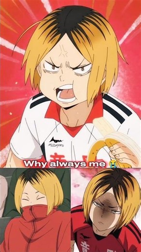 Kenma is so UNLUCKY 🐈‍⬛❤️‍🩹 |The Dumpster Battle #haikyuu #anime #animeedit