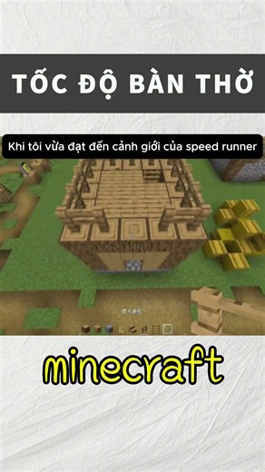 Insane Minecraft Speed #minecraft #minecraftshorts #minecraftbuilding