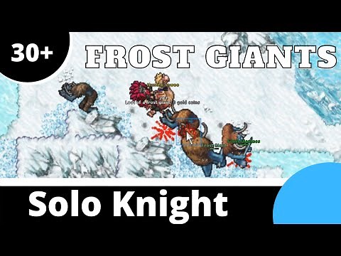 Frost Giants for Knights [Tibia New Server]