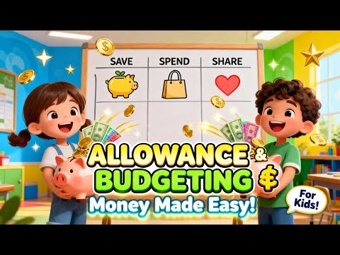 Allowance & Budgeting💰 | Learn Money Skills the Easy Way
