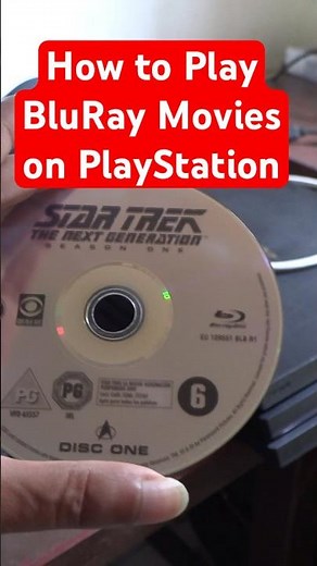 How to Play Blu Ray movie discs on your PlayStation #ps4 #ps5