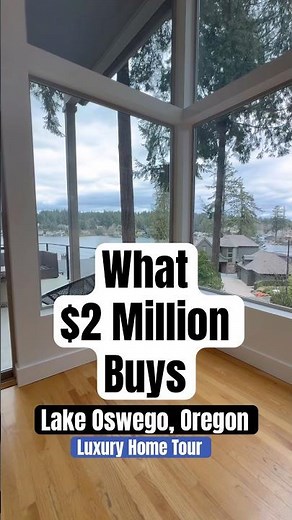 What $2 Million Dollars Buys You in Lake Oswego Oregon | Lake View Luxury Home Tours in Oregon