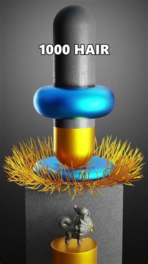 🔥Oddly Satisfying Video | 1 To 10K Hair Compression Test | ASMR Video