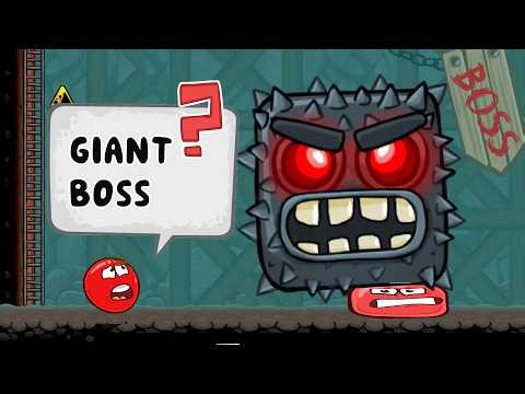 Red Ball 4 | The Giant Bomb Box Appears! 😱 (Stage 5)
