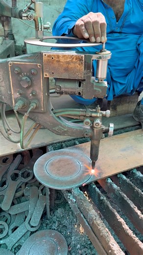 10”inch Circle Cutting With Profile Cutter!! #machine #shortsfeed