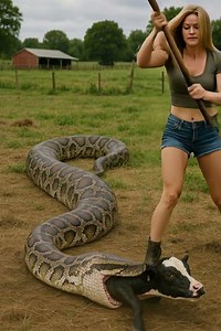 Python vs Cow — The Ground Trembles 🔥🐍
