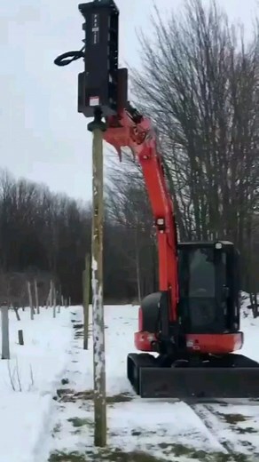 3.3K views · 42 reactions | Do you have to drive posts during the winter? Get the Eterra PDX-1000 Post Driver. It does a great job driving the posts even when the ground is frozen. #excavator #postdriver #attachment #construction #eterra #skidsteersolutions | Skid Steer Solutions | Facebook