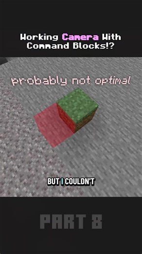 “Probably not optimal” #minecraft