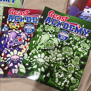 Beast Academy Math Guide and Practice 3D