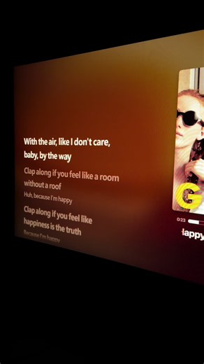 Happy #pharrellwilliams #lyrics #song #applemusic #fyp | Happy By Pharrell Williams