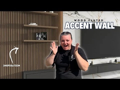 How to create WOOD FLUTED ACCENT WALL