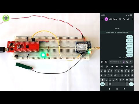 MODULO GSM GPRS IOT-GA6-B - PIC16F18877 TEST