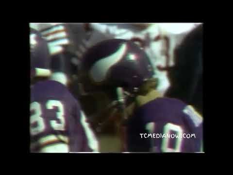 Minnesota Vikings vs Chicago Bears (a few minutes) October 16, 1977, taped off WCCO