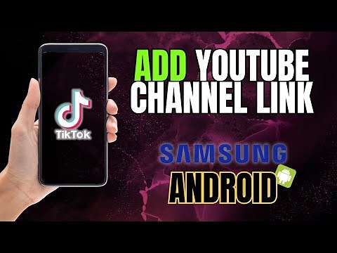 How to Add Your YouTube Channel Link to TikTok in SECONDS!