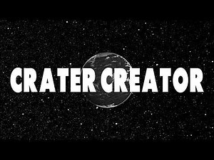 The Cosmic Dead - Crater Creator (Official Video)