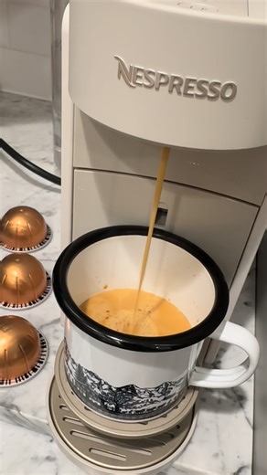 Open that box on Instagram: "Testing out the new Nespresso Vertuo UP machine. My husband is so excited to play with our new little toy. @influenster #complimentary @nespressousa #VertuoUp"