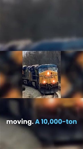 The Hidden Physics of Train Movement #interesting #shorts
