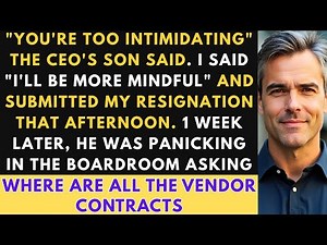 They Called Me Intimidating – Company Imploded After I Quit