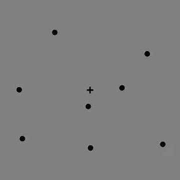 Lecture 7 Demonstration: Object Tracking: 1 Dot Slow | MIT 9.00SC Introduction to Psychology