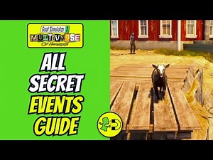 Find All Secret Events Goat Simulator 3: Multiverse of Nonsense