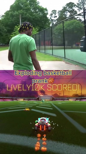 Exploding basketballs🏀 #funny #laugh #basketball #explosion #fakesituation⚠️ #fyp #foryou #foryoupage #rocketleagueclips