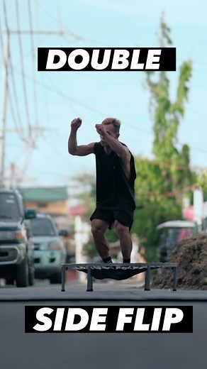 DOUBLE SIDE FLIP #urbancrew #flyersofthesouth #trendingreels #shortvideofbreels #fypシ゚viral #fypシ゚ | URBAN CREW