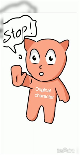 Drawing a cute peach deamon character #shorts #oc #doodle